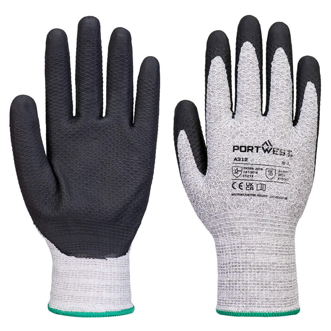 A312 Grip 13 Nitrile Diamond Knit Gloves