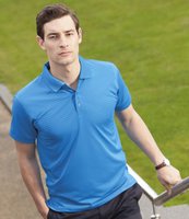 Henbury Cooltouch Textured Polo Shirt