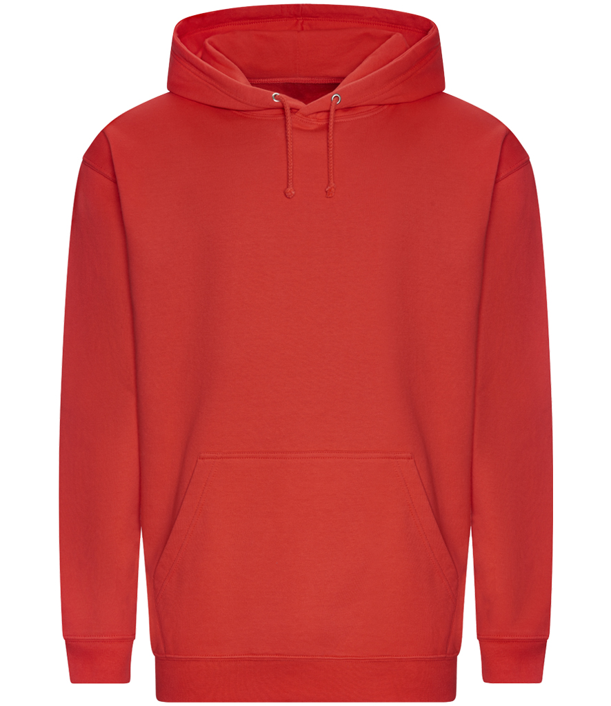 JH001 College Hoody Soft Red