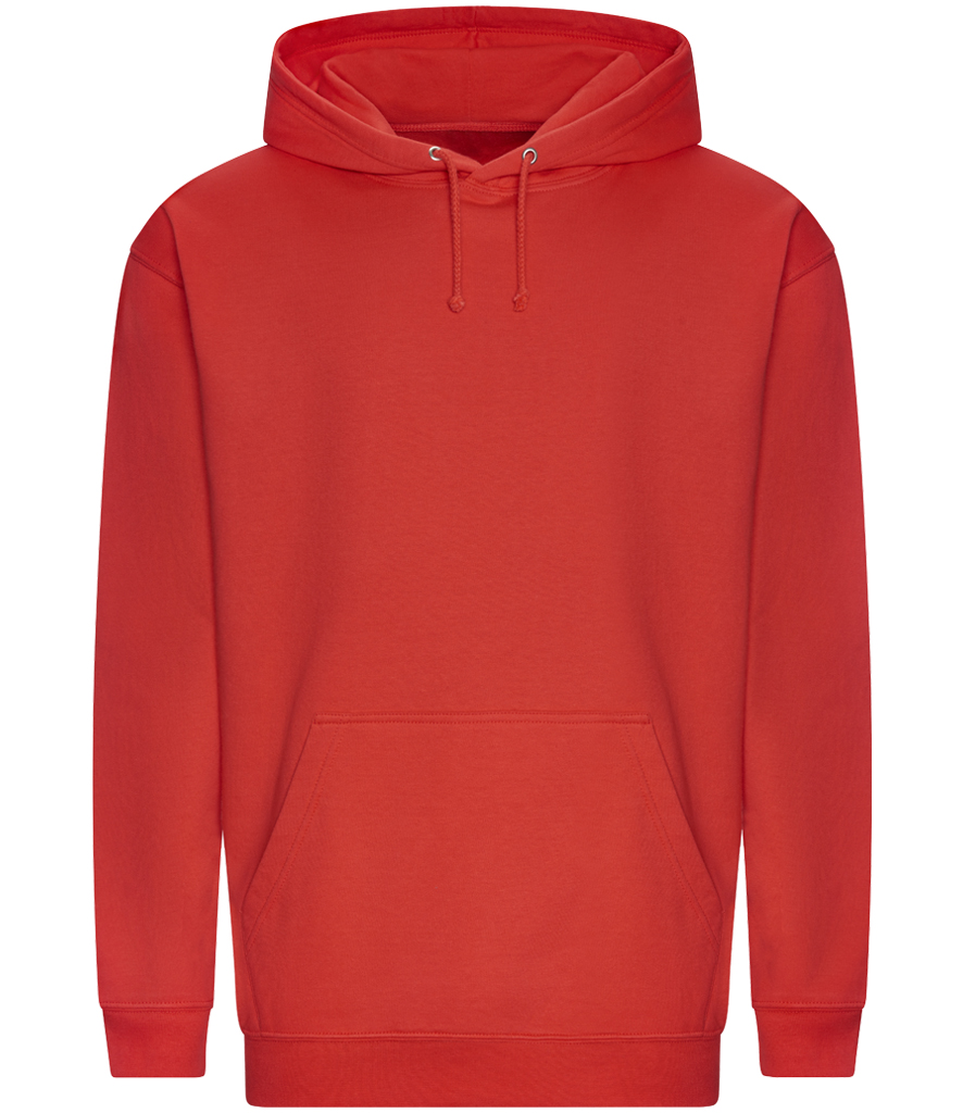 JH001 College Hoody Soft Red