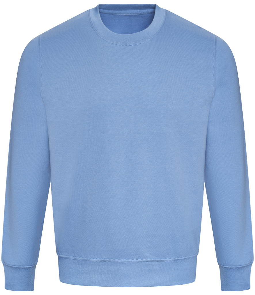 Cornflower Blue Crew Neck Sweatshirt