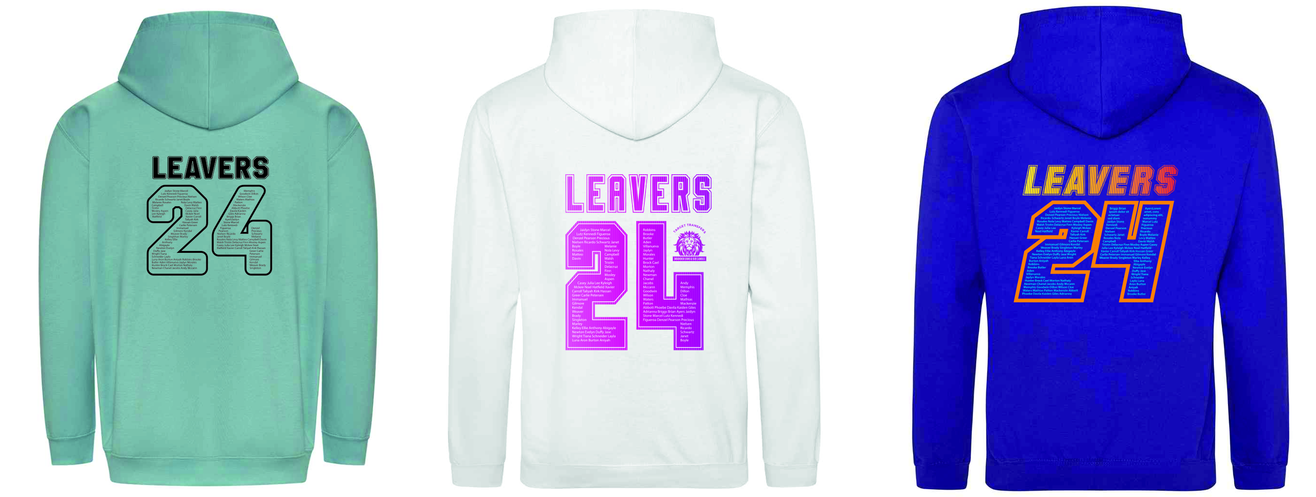 2024 Leavers Hoodies