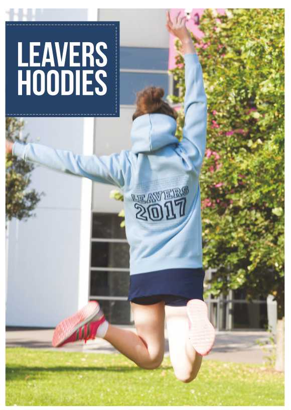 make your own leavers hoodie