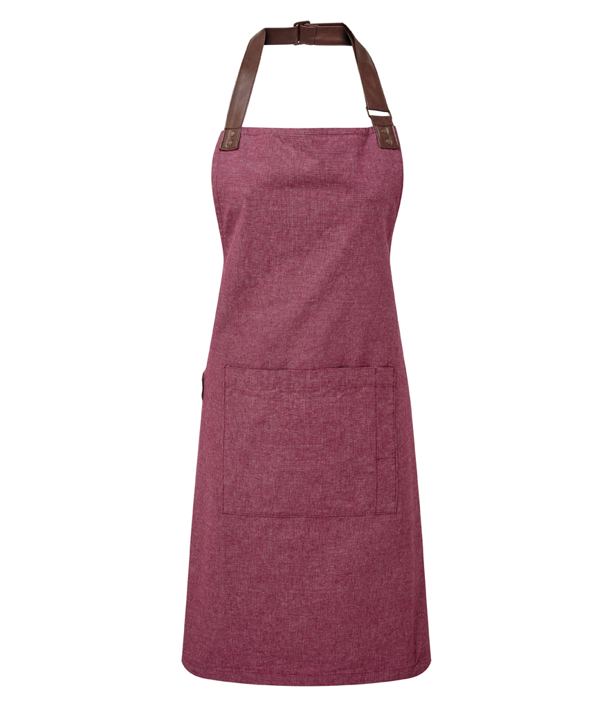 Premier Annex Bib Apron Burgundy PR144