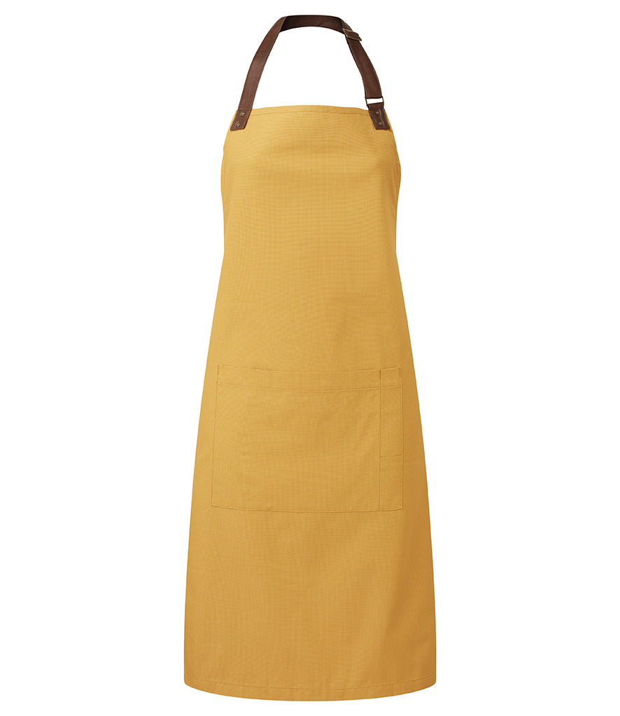 Premier Annex Bib Apron Mustard PR144