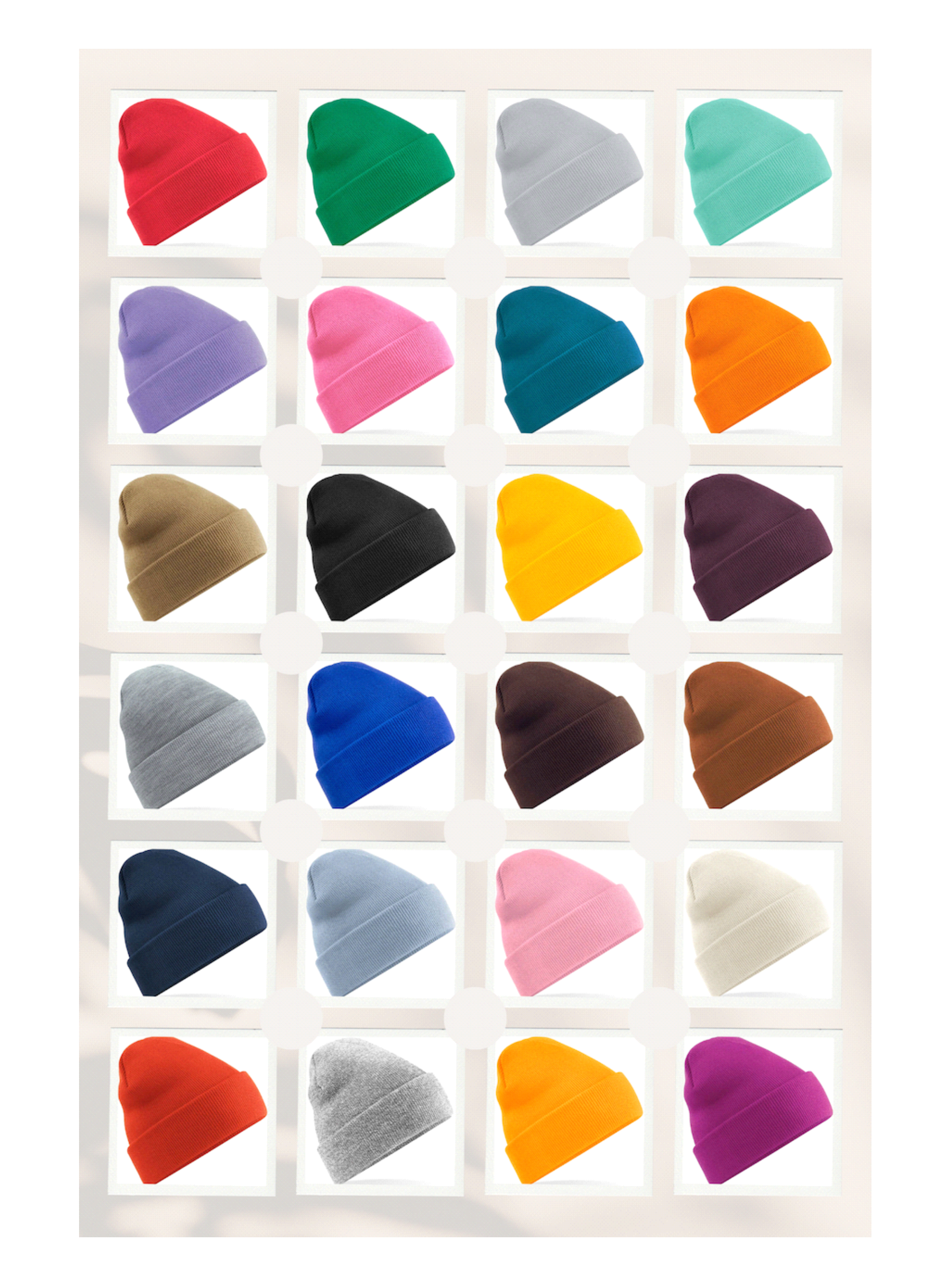 Beanies - 50+ Colours